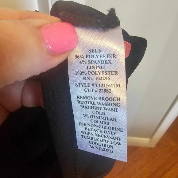 Angie little black dress size 12 - Picture 8 of 8